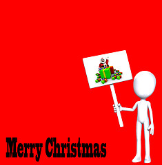 Image showing Merry Christmas Figure