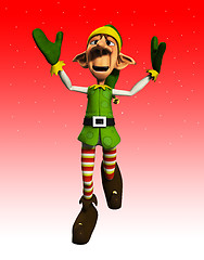 Image showing Jumping Elf 