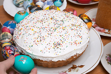 Image showing Easter cake