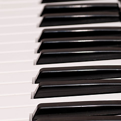 Image showing Piano Keys