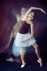 Image showing ballet dancer motion