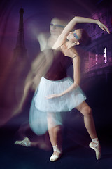 Image showing ballet dancer motion