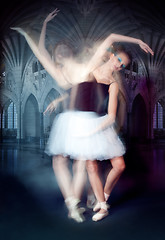 Image showing ballerina in motion