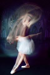 Image showing ballet dancer shoot in motion