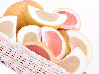 Image showing grapefruits