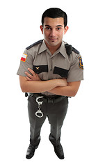 Image showing Prison Guard Warden or Policeman