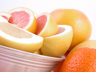 Image showing grapefruits