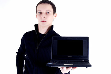 Image showing man with laptop