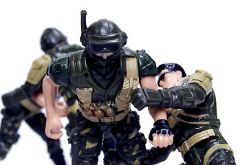 Image showing Toy soldiers    