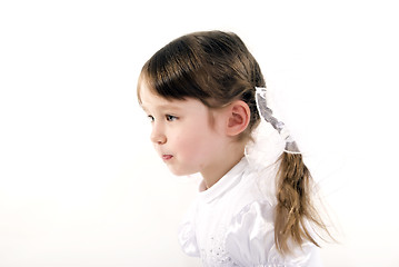 Image showing Photo of a little girl 