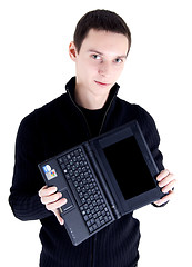 Image showing man with laptop 