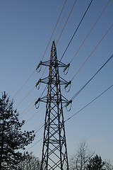 Image showing Power lines