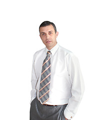 Image showing The modern businessman