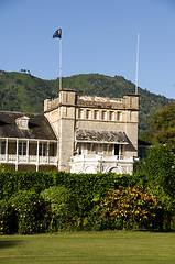 Image showing presidential palace port of spain trinidad