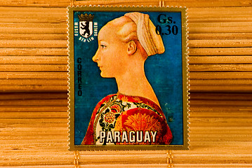 Image showing stamps from the Paraguay