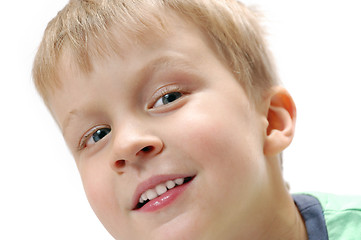 Image showing isolated portrait of a boy