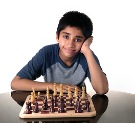 Image showing Playing Chess