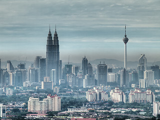 Image showing Kuala Lumpur skyline.