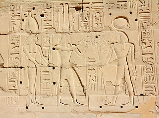 Image showing ancient egypt images and hieroglyphics