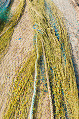 Image showing Fishing nets