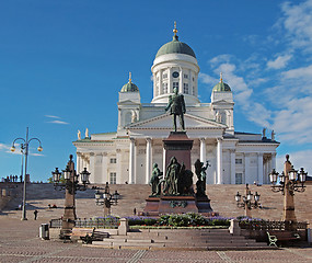 Image showing Lutheran Cathedral on the Senatorial area. A monument to Alexand