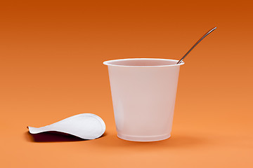 Image showing jogurt cup