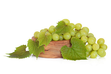 Image showing Grapes on the Vine