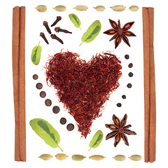 Image showing Herb and Spice Abstract