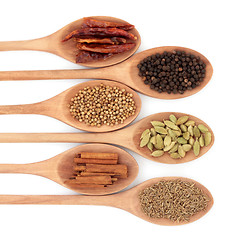 Image showing Six Spice Selection