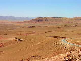 Image showing Road to kasbah