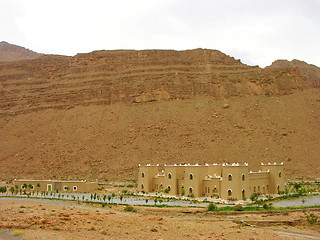 Image showing Kasbah in Morocco