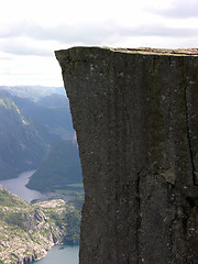 Image showing Preikestolen view