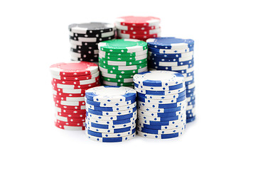 Image showing poker chips