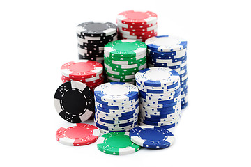 Image showing poker chips