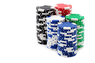 Image showing poker chips