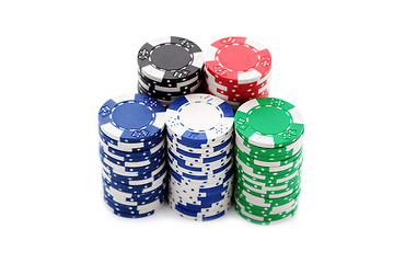 Image showing poker chips