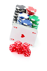 Image showing gambling