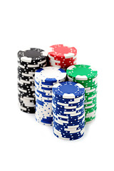 Image showing poker chips