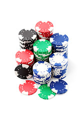 Image showing poker chips