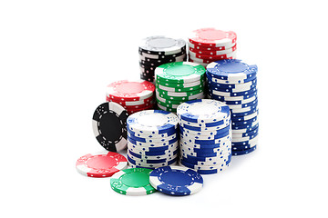 Image showing poker chips