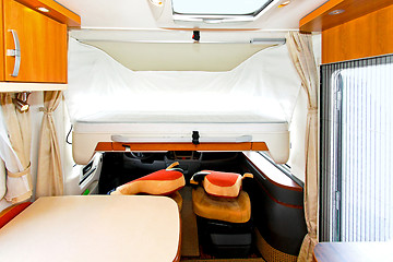 Image showing Camper bed