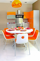 Image showing Colorful kitchen