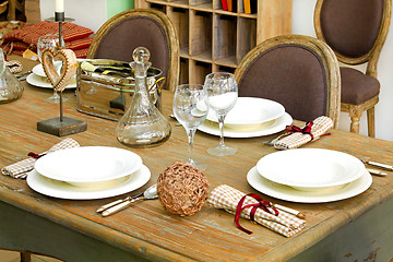 Image showing Dinning table