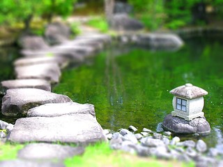 Image showing Japan zen path