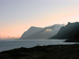 Image showing Evening in Lofoten