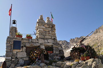 Image showing First world war in adamello