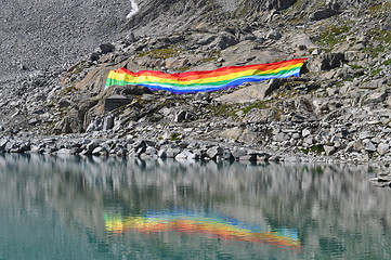 Image showing Peace on the mountain