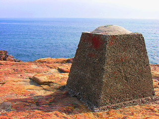 Image showing Japan Sea Landmark