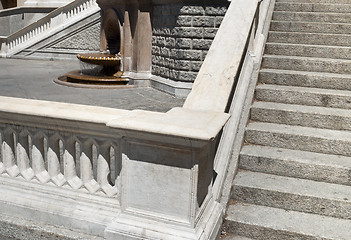 Image showing  Hot water fountain