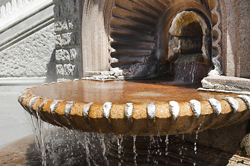 Image showing  Hot water fountain